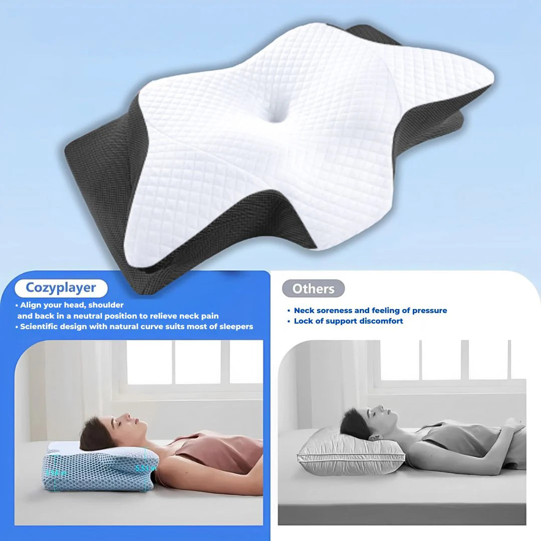 RESTRELIEF™ PREMIUM ERGONOMIC PILLOW