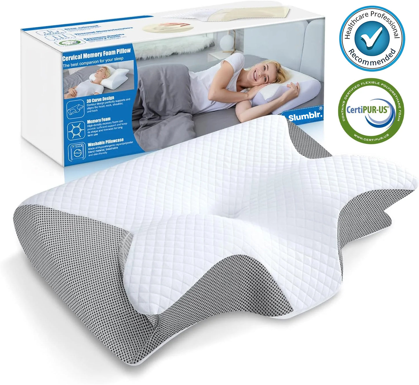 RESTRELIEF™ PREMIUM ERGONOMIC PILLOW